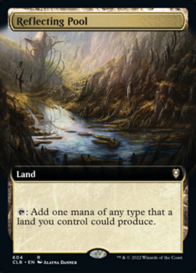 Reflecting Pool (Extended Art) [Commander Legends: Battle for Baldur's Gate] | Webway Games
