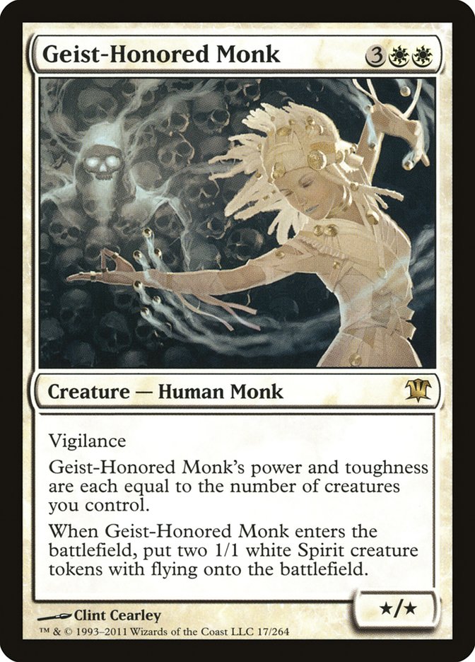 Geist-Honored Monk [Innistrad] | Webway Games