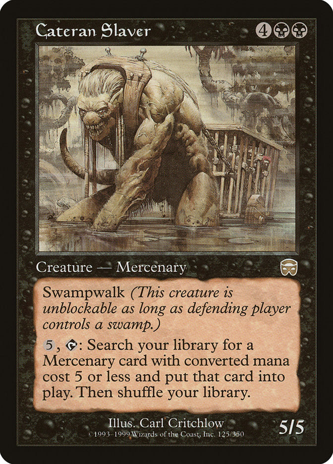 Cateran Slaver [Mercadian Masques] | Webway Games