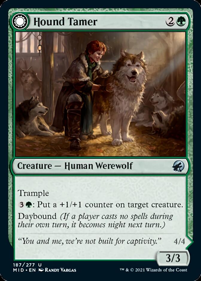 Hound Tamer // Untamed Pup [Innistrad: Midnight Hunt] | Webway Games