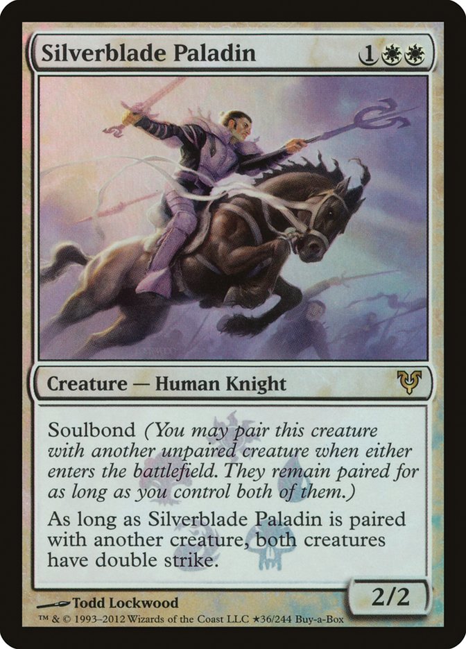 Silverblade Paladin (Buy-A-Box) [Avacyn Restored Promos] | Webway Games
