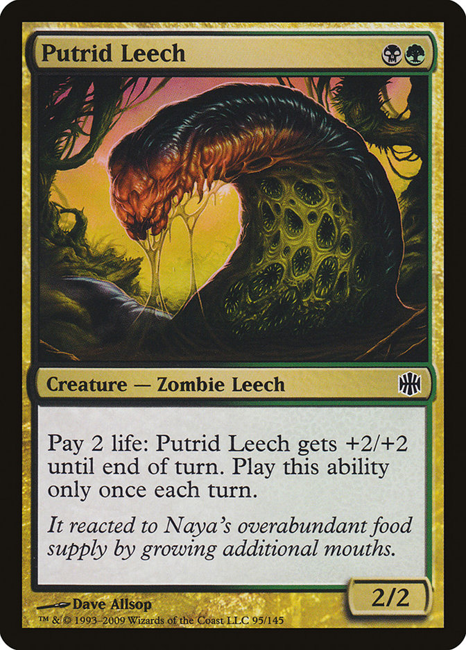 Putrid Leech [Alara Reborn] | Webway Games