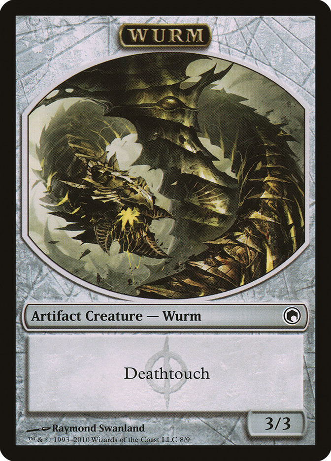 Wurm (Deathtouch) [Scars of Mirrodin Tokens] | Webway Games