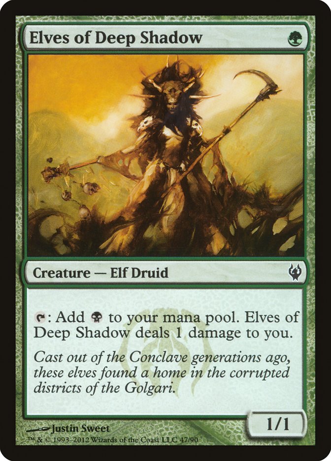 Elves of Deep Shadow [Duel Decks: Izzet vs. Golgari] | Webway Games