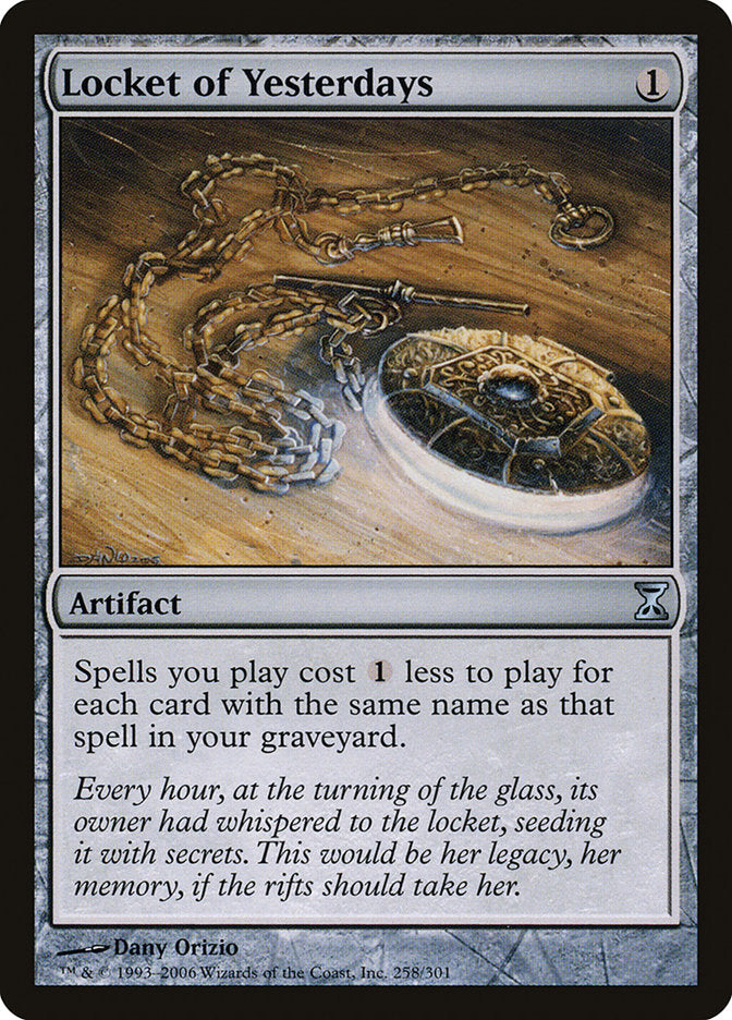 Locket of Yesterdays [Time Spiral] | Webway Games