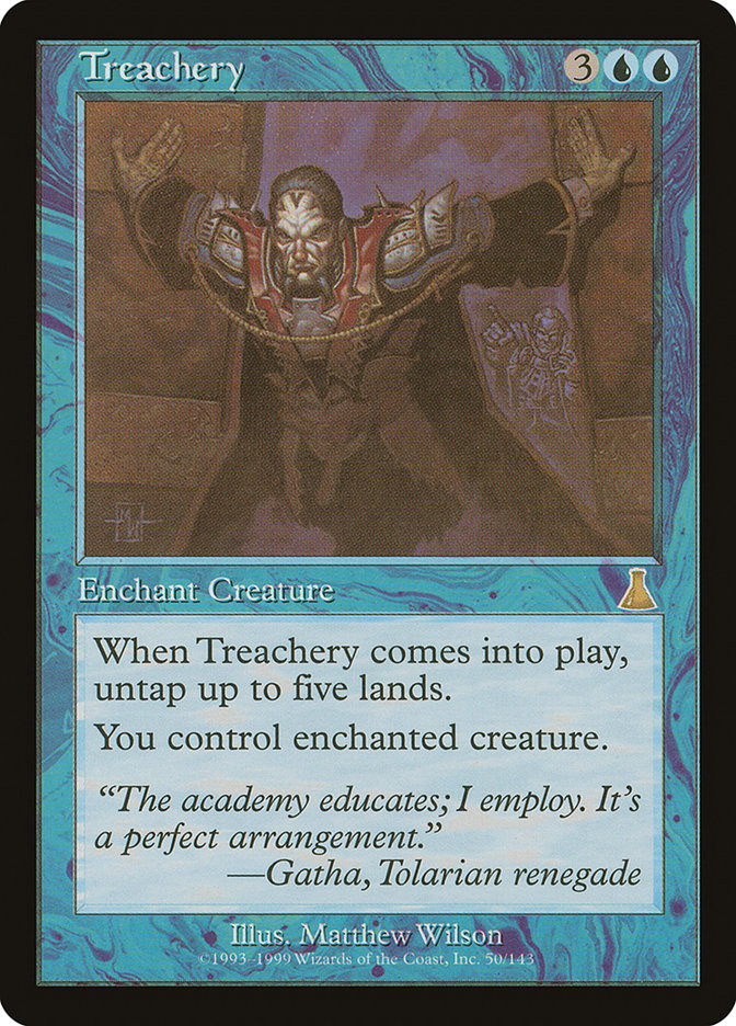 Treachery [Urza's Destiny] | Webway Games