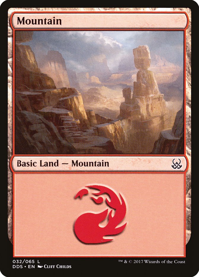 Mountain (#32) [Duel Decks: Mind vs. Might] | Webway Games
