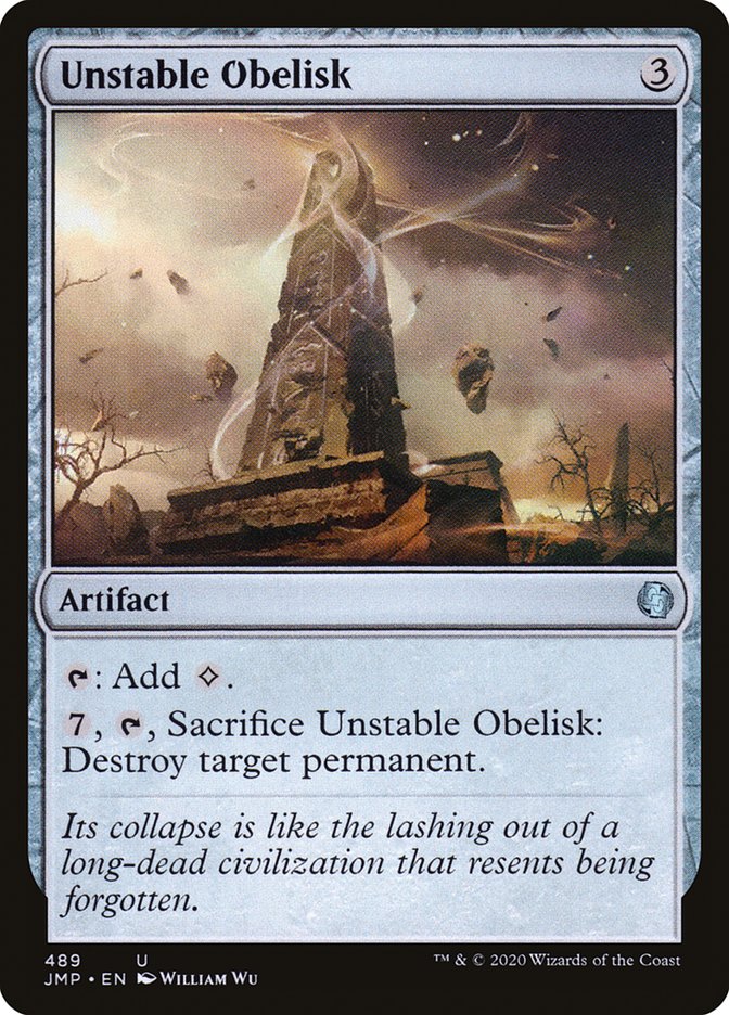 Unstable Obelisk [Jumpstart] | Webway Games