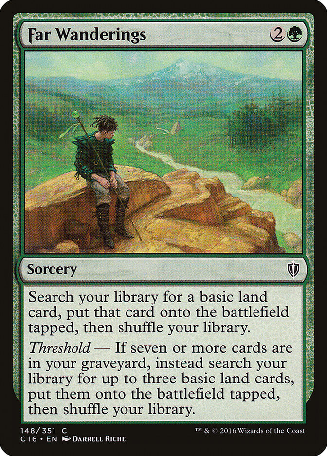 Far Wanderings [Commander 2016] | Webway Games