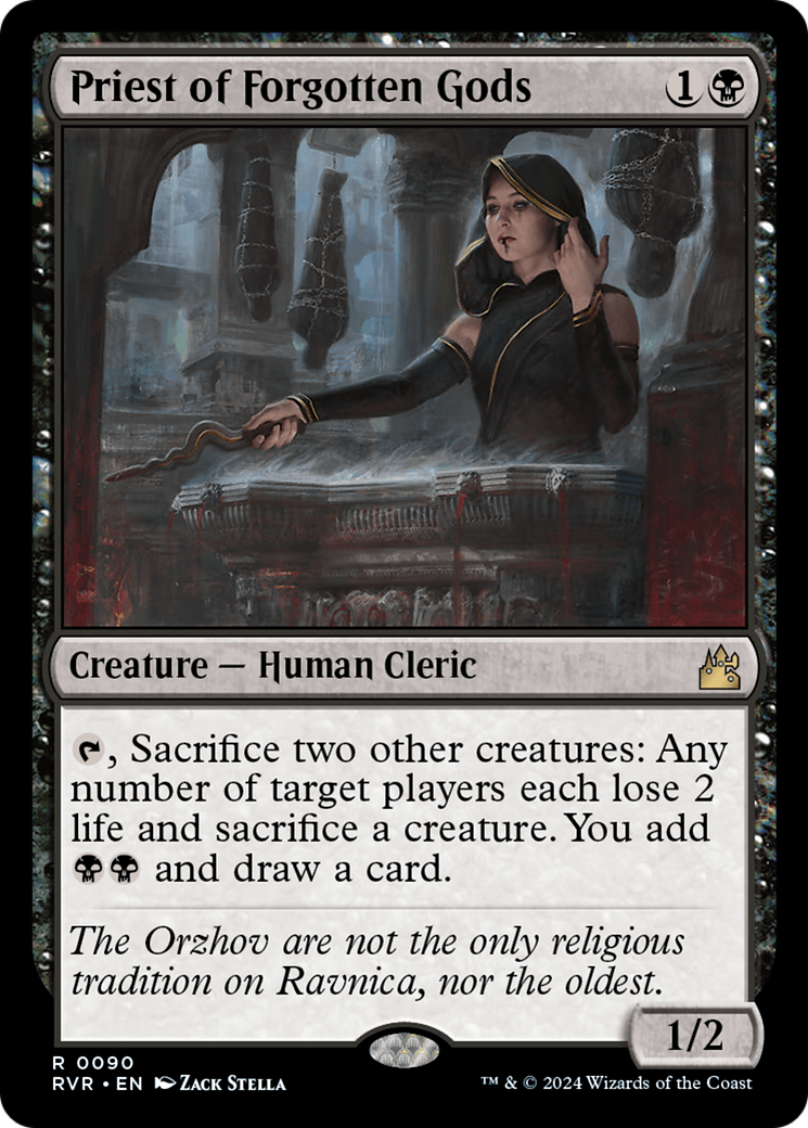 Priest of Forgotten Gods [Ravnica Remastered] | Webway Games