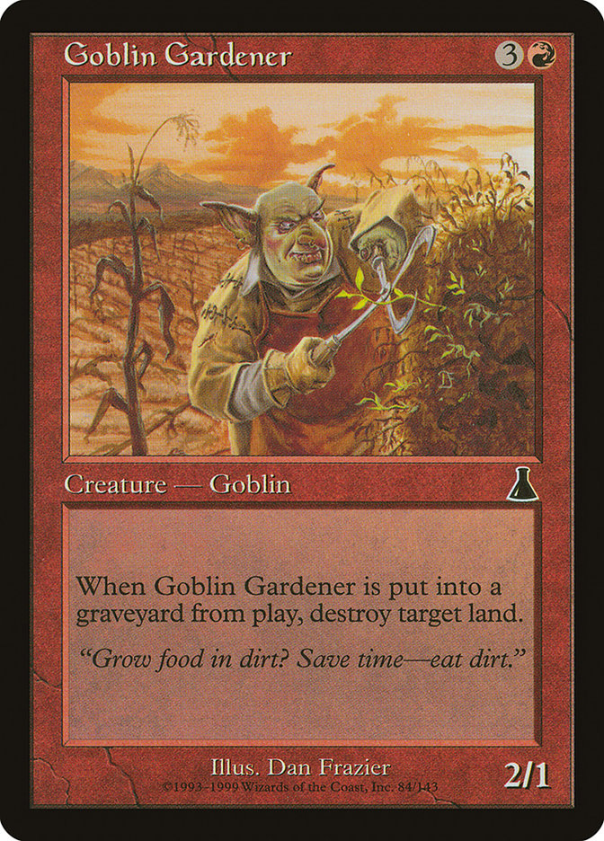 Goblin Gardener [Urza's Destiny] | Webway Games
