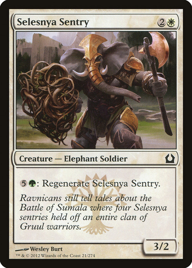 Selesnya Sentry [Return to Ravnica] | Webway Games