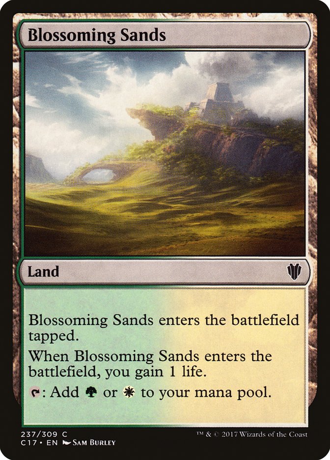 Blossoming Sands [Commander 2017] | Webway Games