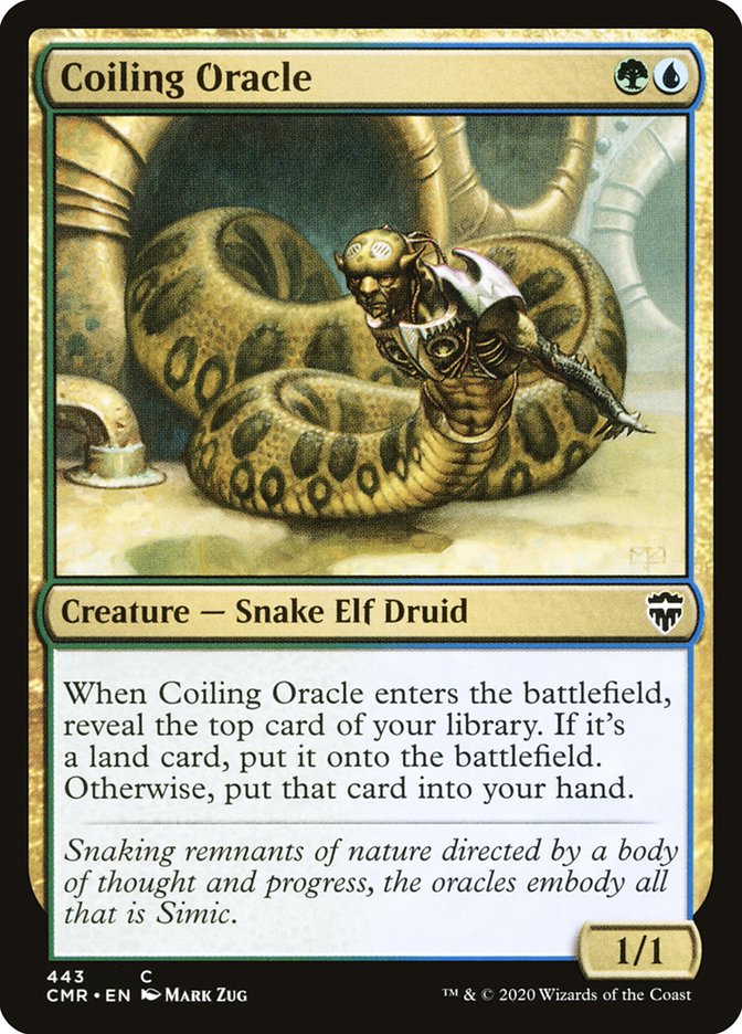 Coiling Oracle [Commander Legends] | Webway Games