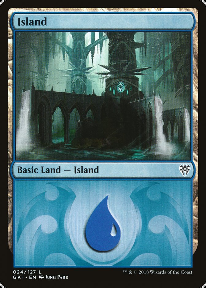 Island (#24) [Guilds of Ravnica Guild Kit] | Webway Games