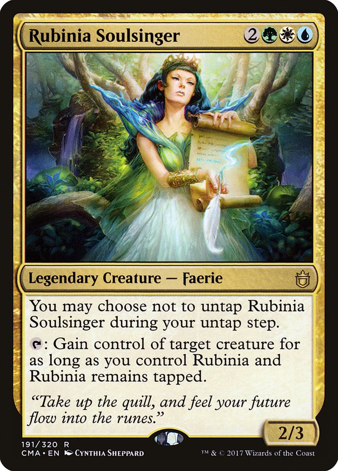 Rubinia Soulsinger [Commander Anthology] | Webway Games