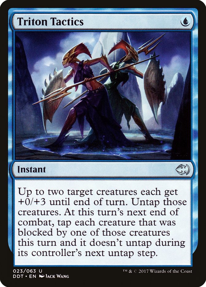 Triton Tactics [Duel Decks: Merfolk vs. Goblins] | Webway Games
