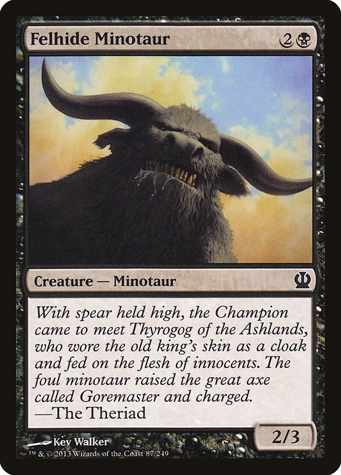 Felhide Minotaur [Theros] | Webway Games