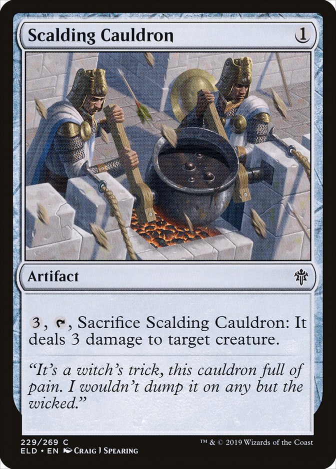 Scalding Cauldron [Throne of Eldraine] | Webway Games