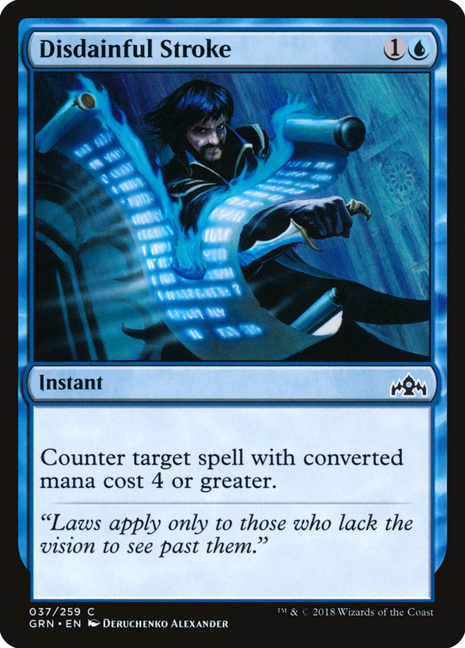 Disdainful Stroke [Guilds of Ravnica] | Webway Games