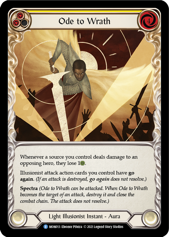 Ode to Wrath [MON013] 1st Edition Normal | Webway Games