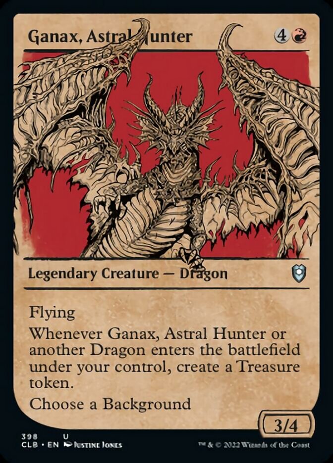 Ganax, Astral Hunter (Showcase) [Commander Legends: Battle for Baldur's Gate] | Webway Games