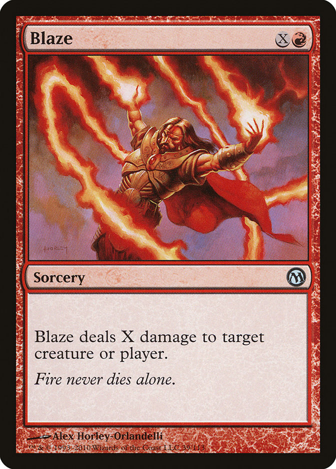 Blaze [Duels of the Planeswalkers] | Webway Games
