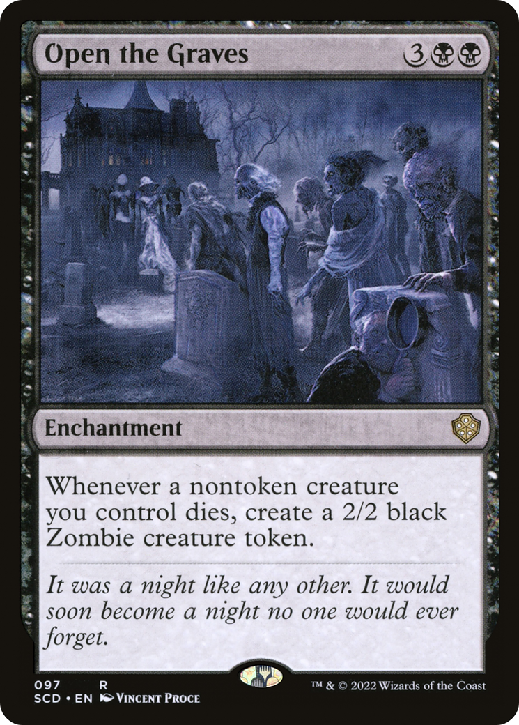 Open the Graves [Starter Commander Decks] | Webway Games