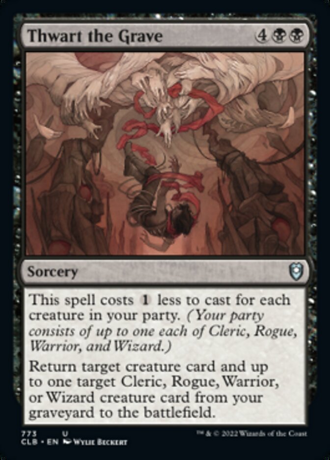 Thwart the Grave [Commander Legends: Battle for Baldur's Gate] | Webway Games