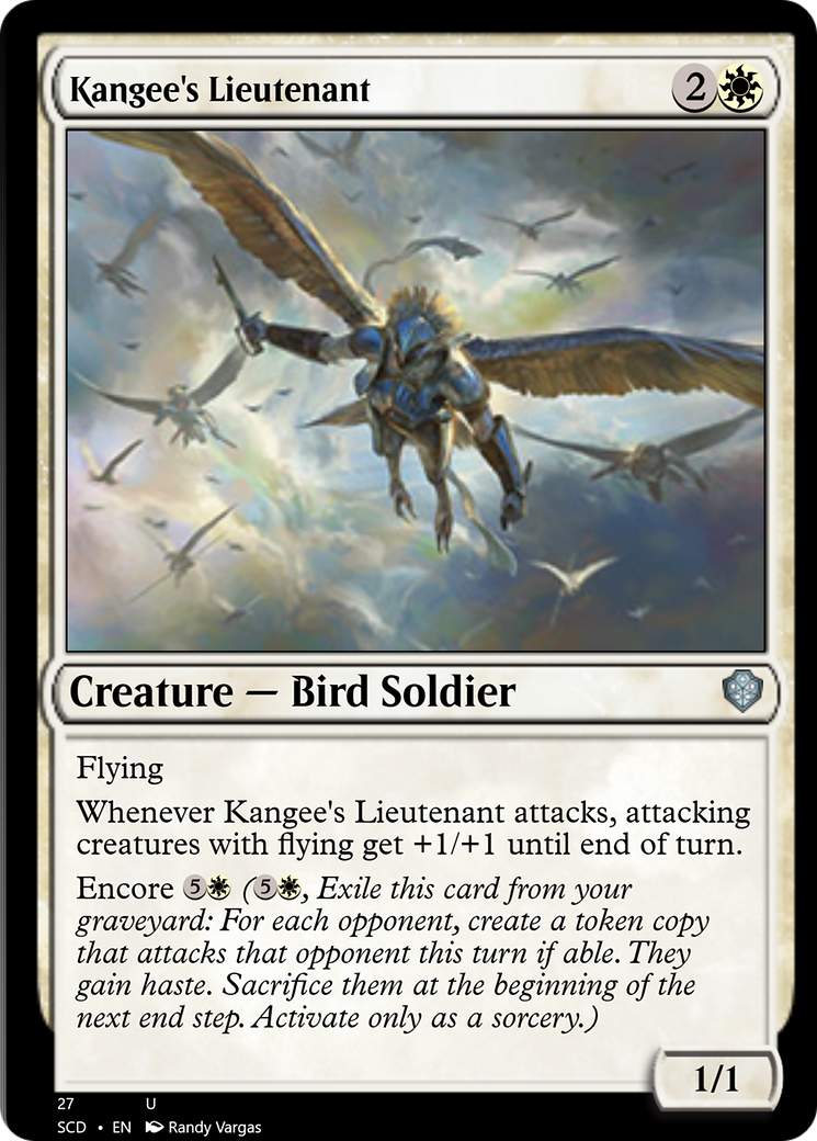 Kangee's Lieutenant [Starter Commander Decks] | Webway Games