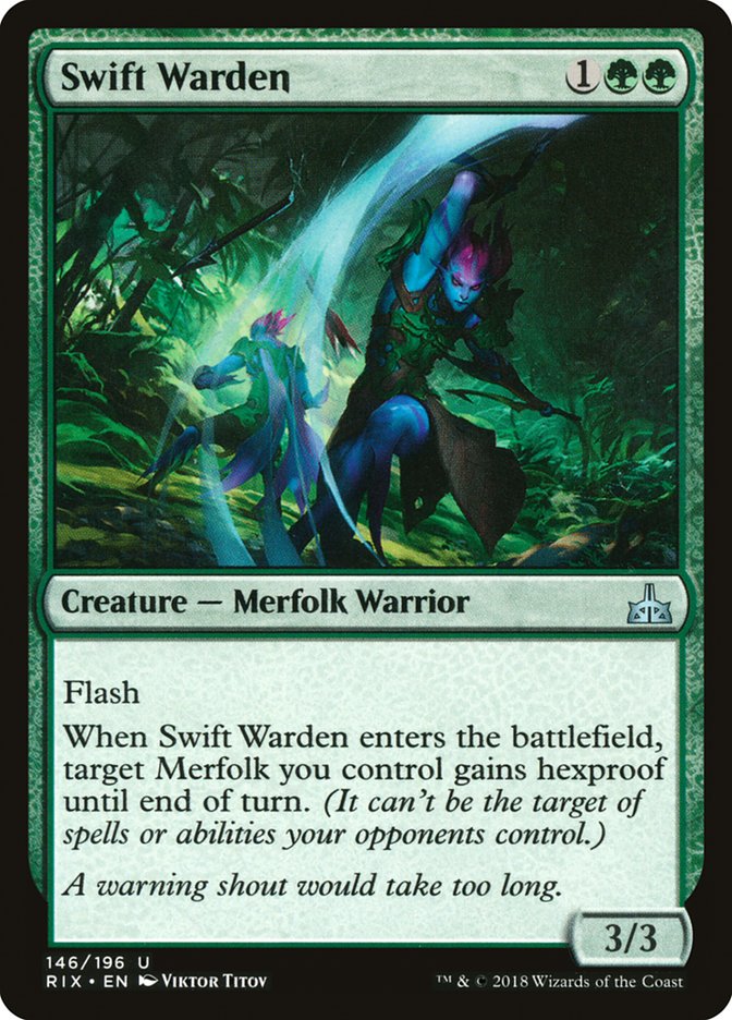 Swift Warden [Rivals of Ixalan] | Webway Games