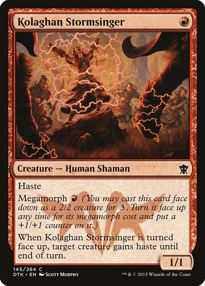 Kolaghan Stormsinger [Dragons of Tarkir] | Webway Games