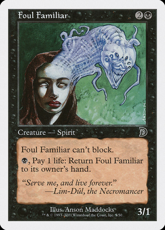 Foul Familiar [Deckmasters] | Webway Games