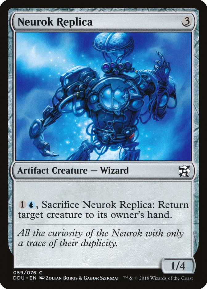 Neurok Replica [Duel Decks: Elves vs. Inventors] | Webway Games