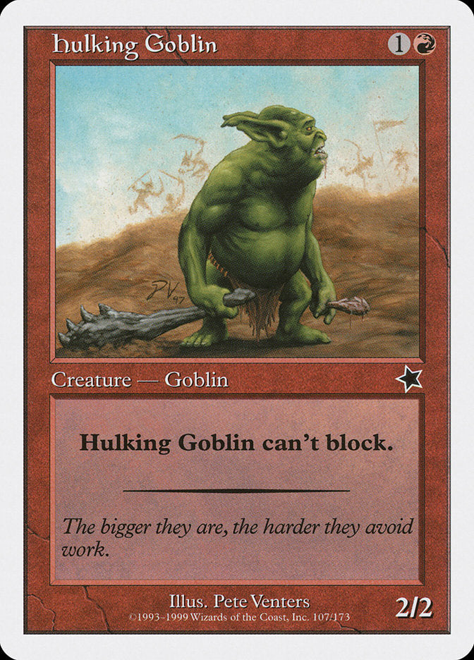 Hulking Goblin [Starter 1999] | Webway Games