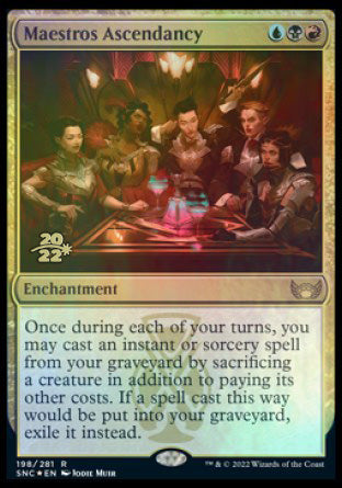 Maestros Ascendancy [Streets of New Capenna Prerelease Promos] | Webway Games