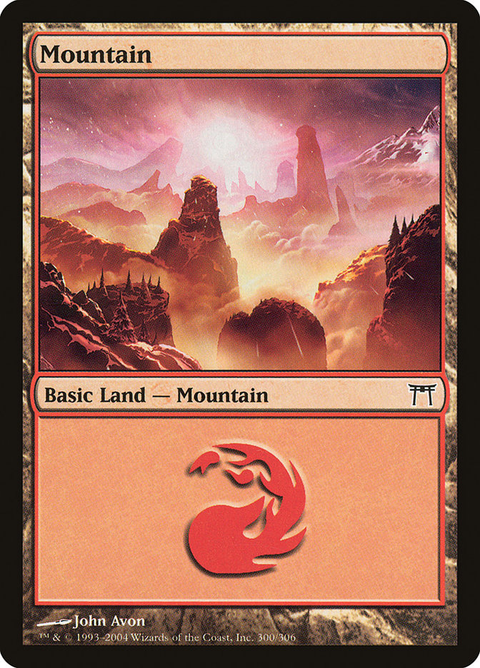 Mountain (#300) [Champions of Kamigawa] | Webway Games