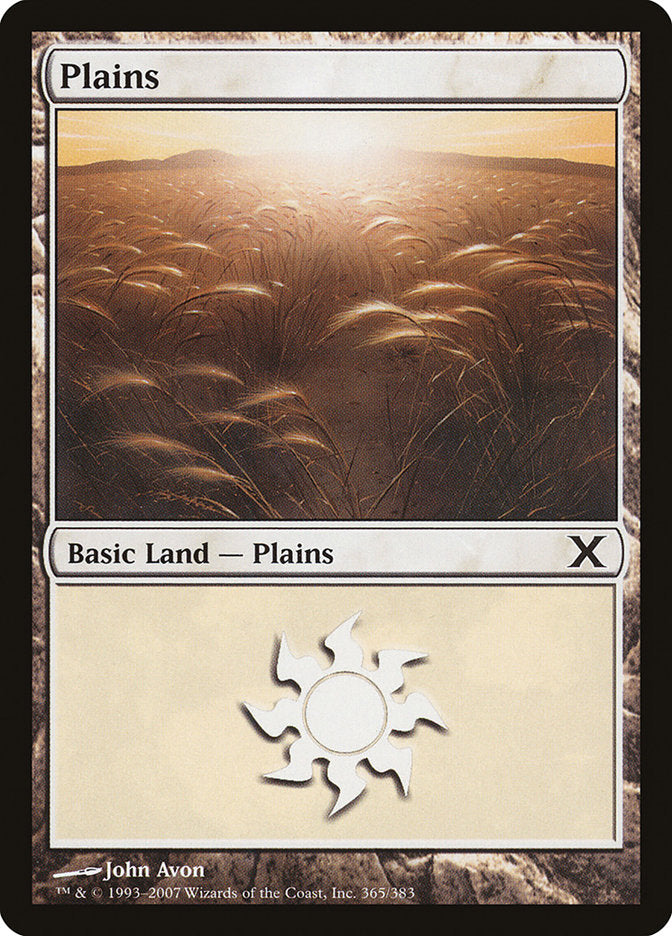 Plains (365) [Tenth Edition] | Webway Games