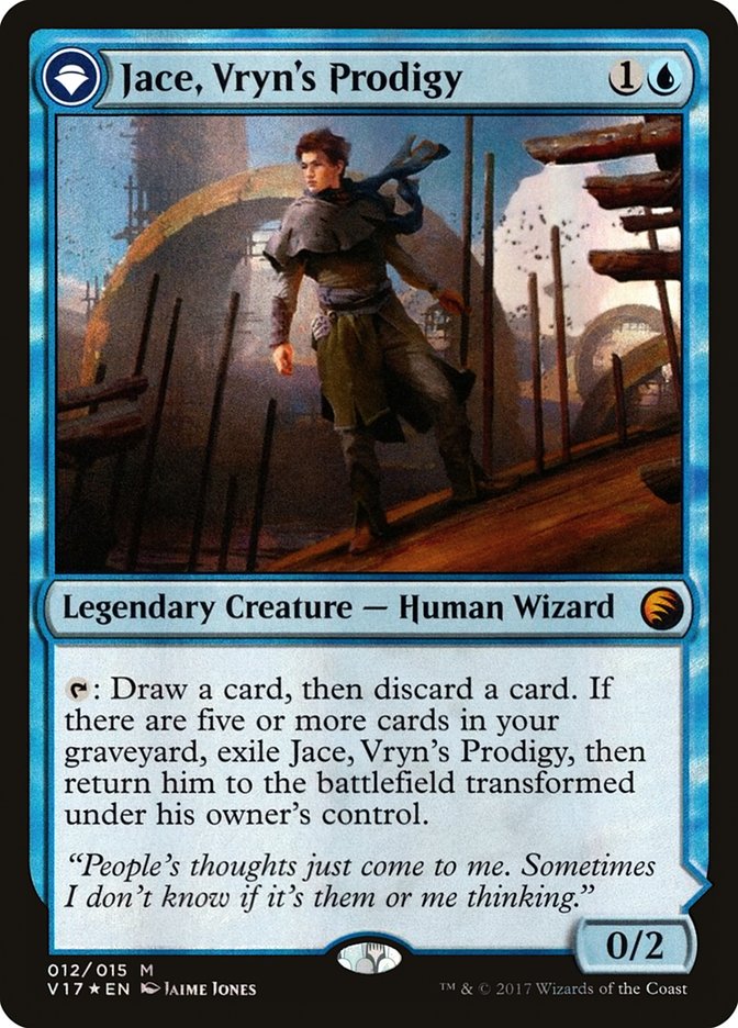 Jace, Vryn's Prodigy // Jace, Telepath Unbound [From the Vault: Transform] | Webway Games
