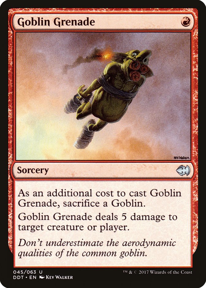 Goblin Grenade [Duel Decks: Merfolk vs. Goblins] | Webway Games