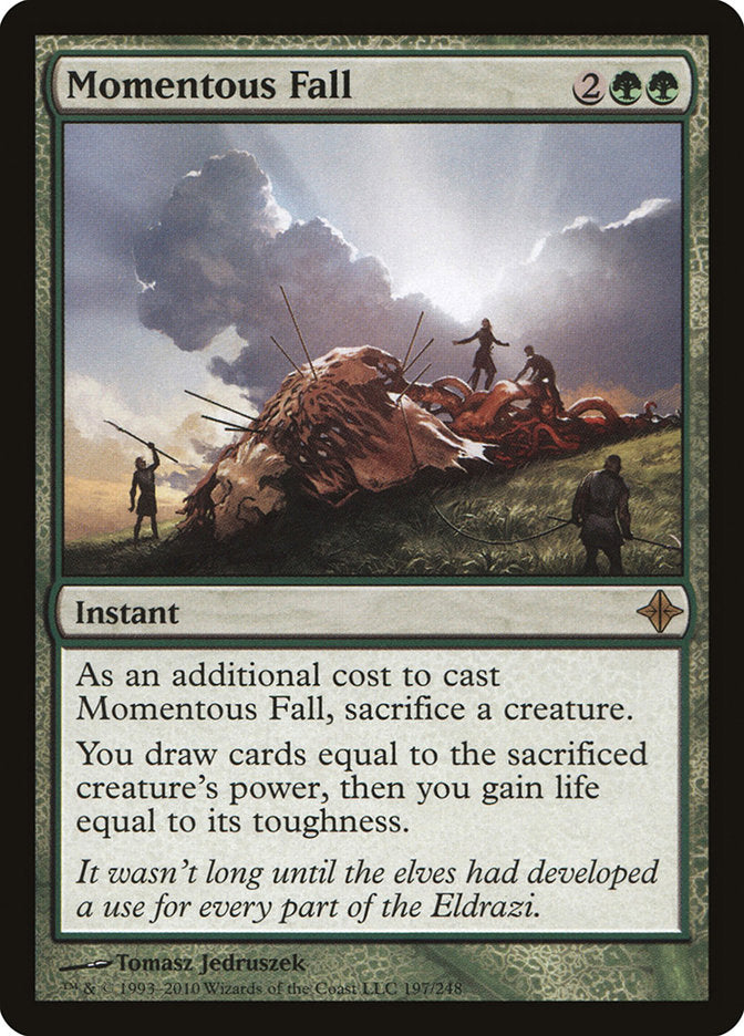 Momentous Fall [Rise of the Eldrazi] | Webway Games