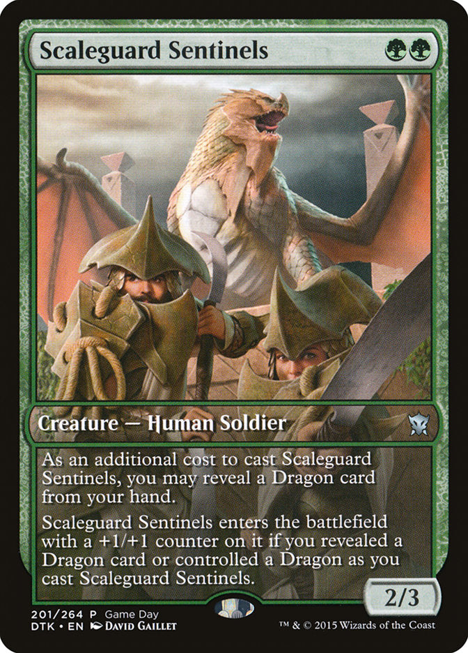 Scaleguard Sentinels (Game Day) [Dragons of Tarkir Promos] | Webway Games