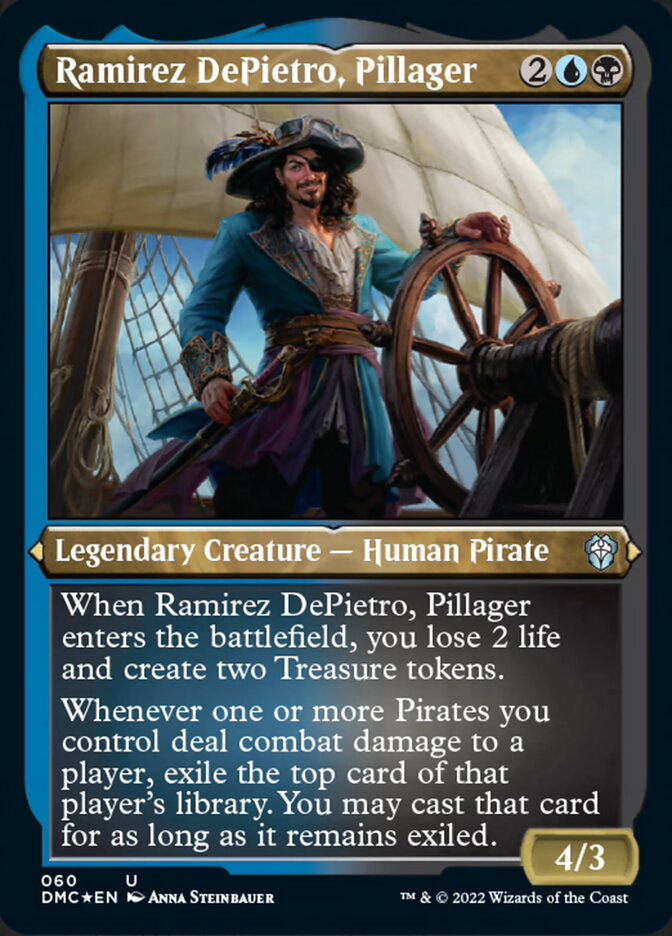 Ramirez DePietro, Pillager (Foil Etched) [Dominaria United Commander] | Webway Games