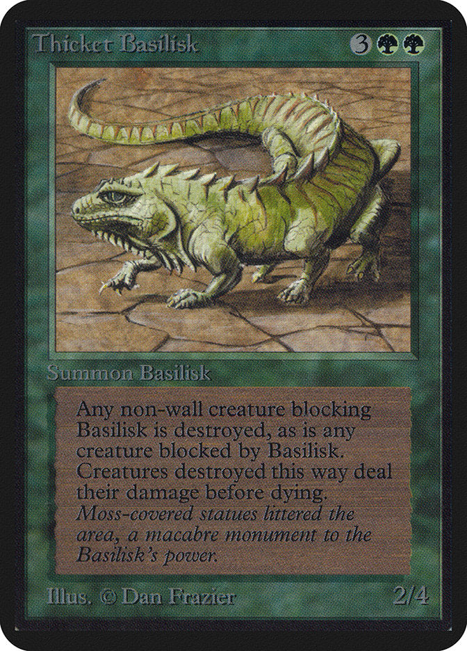 Thicket Basilisk [Limited Edition Alpha] | Webway Games