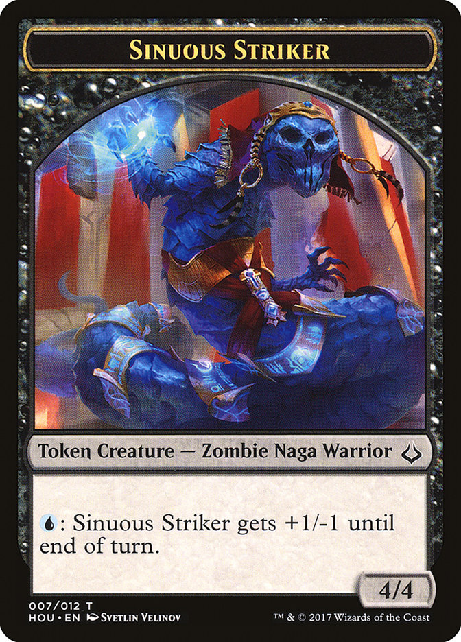 Sinuous Striker Token [Hour of Devastation Tokens] | Webway Games