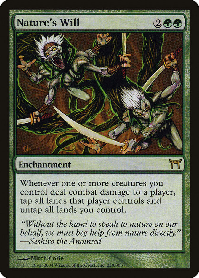 Nature's Will [Champions of Kamigawa] | Webway Games