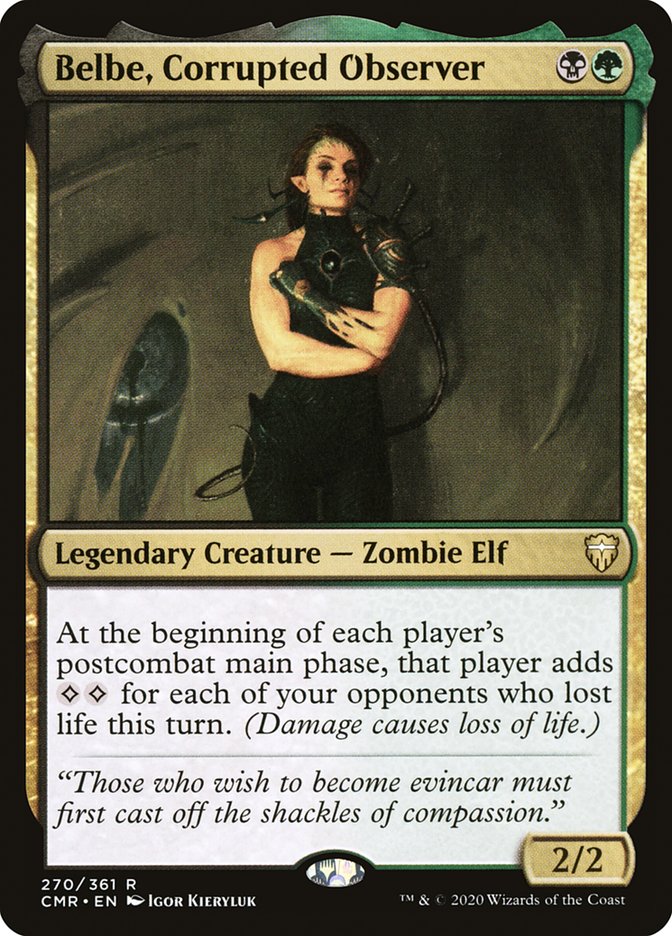 Belbe, Corrupted Observer [Commander Legends] | Webway Games