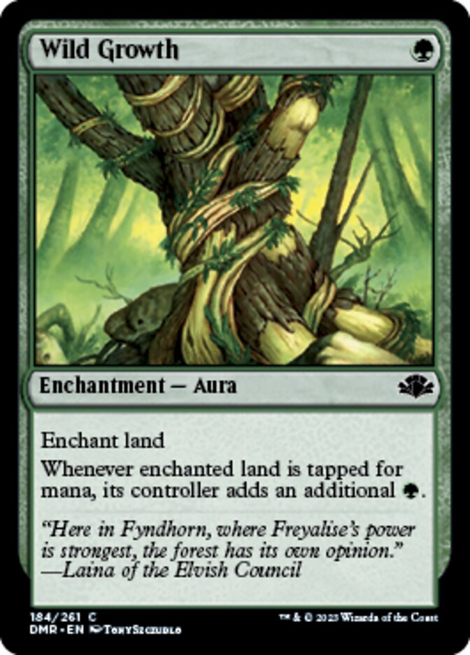 Wild Growth [Dominaria Remastered] | Webway Games