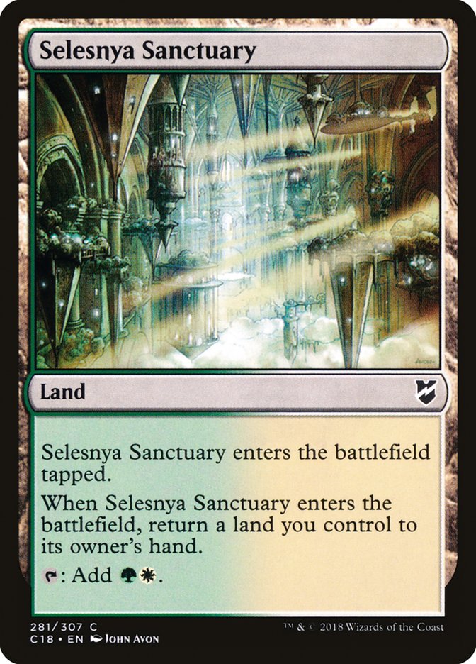 Selesnya Sanctuary [Commander 2018] | Webway Games