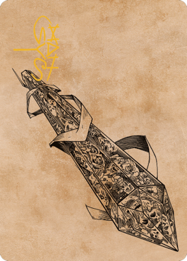 Stonespeaker Crystal Art Card (Gold-Stamped Signature) [Commander Legends: Battle for Baldur's Gate Art Series] | Webway Games